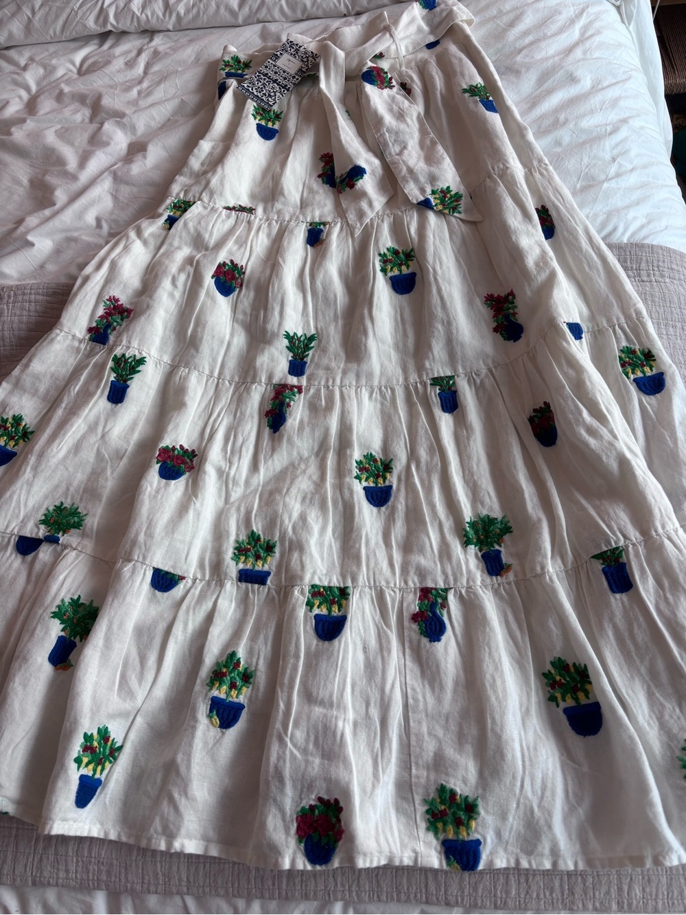 SOLD NWT Set - Sézane x Momonì Lambertine Skirt + Marga Top - Picture 8 of 16